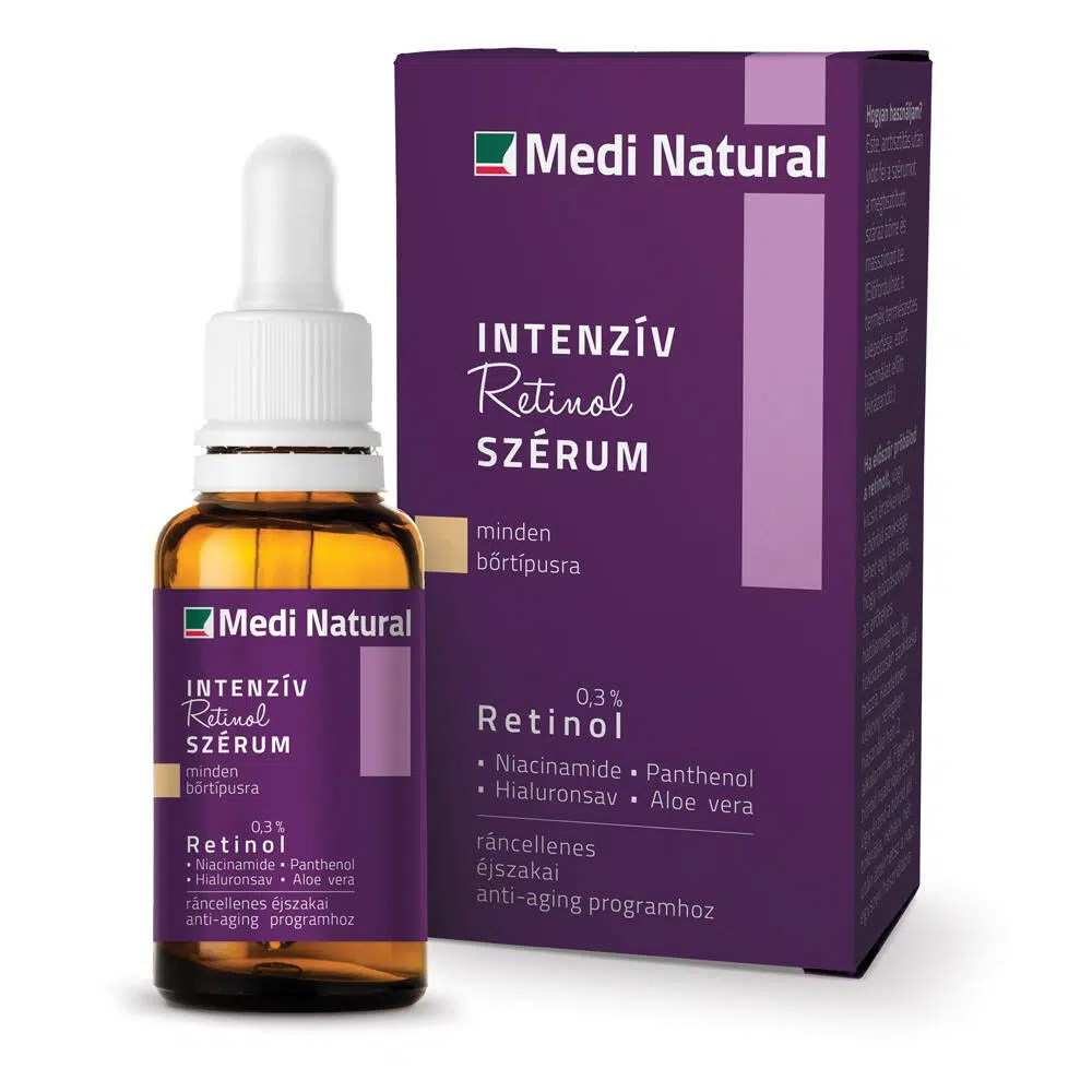 Medinatural Intenzív Retinol szérum - 30ml 1 Medinatural Intenzív Retinol szérum - 30ml