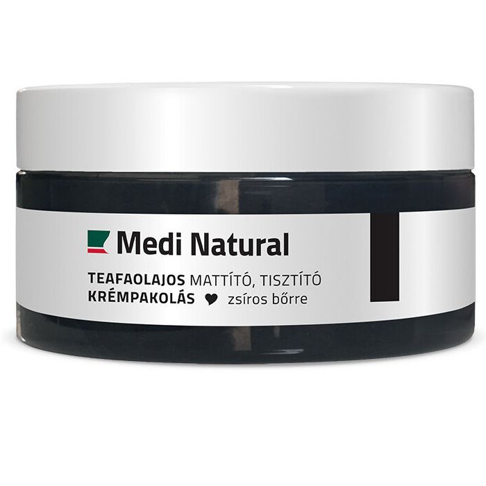 Medinatural Teafaolajos krémpakolás - 100ml 1 Medinatural Teafaolajos krémpakolás - 100ml