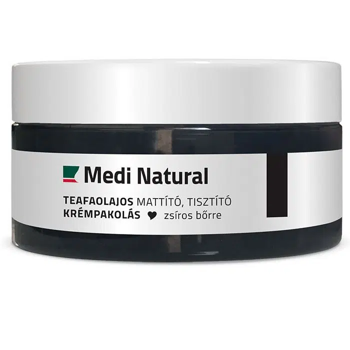 Medinatural Teafaolajos krémpakolás - 100ml 1 Medinatural Teafaolajos krémpakolás - 100ml