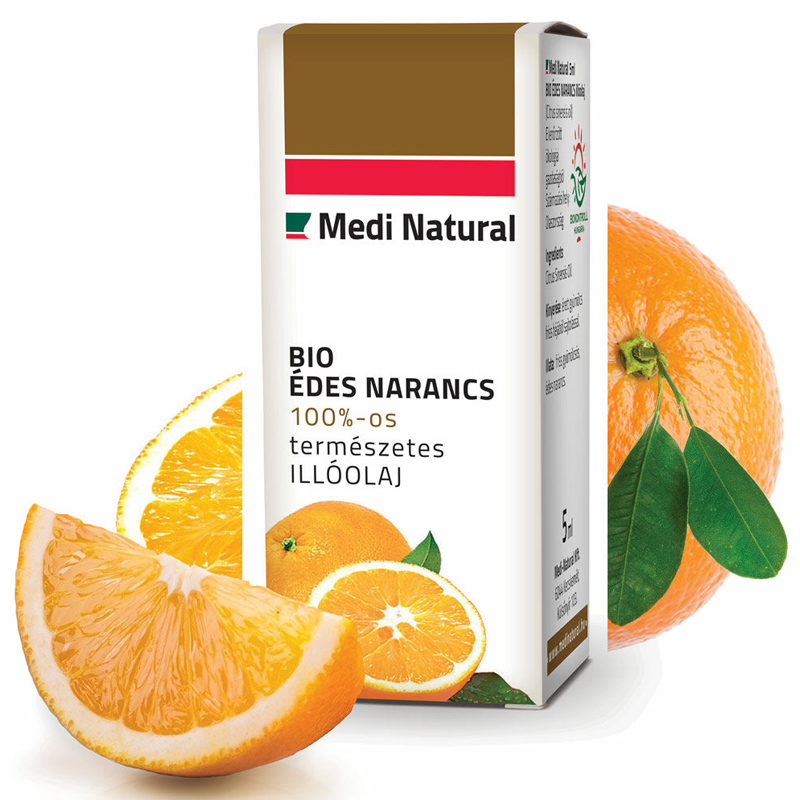 Medinatural Bio illóolaj édes narancs - 5ml 1 Medinatural Bio illóolaj édes narancs - 5ml