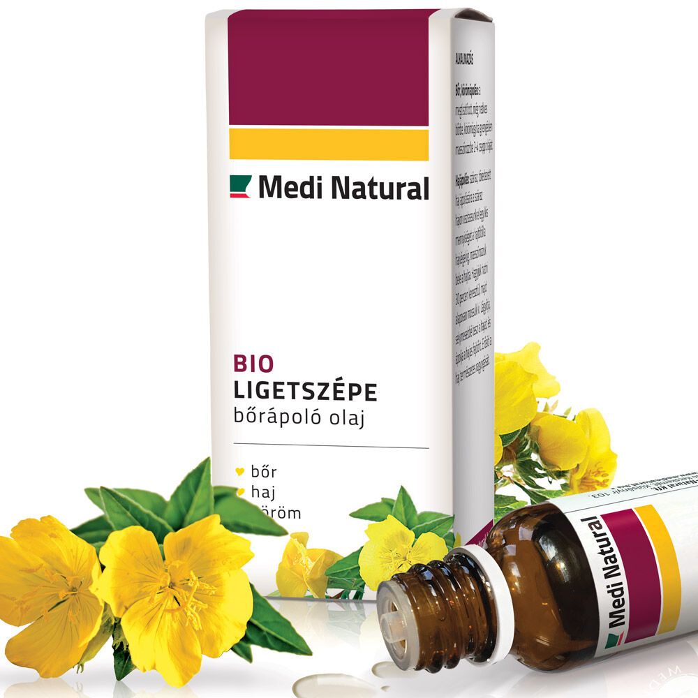 Medinatural bőrápoló olaj ligetszépe - 20ml 1 Medinatural bőrápoló olaj ligetszépe - 20ml