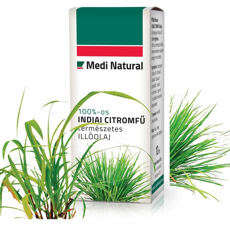 Medinatural illóolaj indiai citromfű - 10ml 1 Medinatural illóolaj indiai citromfű - 10ml