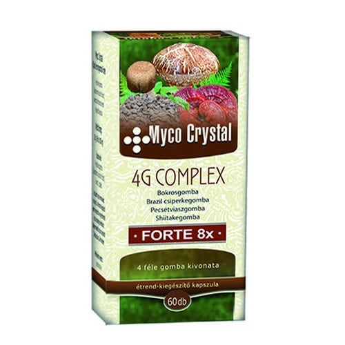 Myco Crystal 4G Complex Forte kapszula - 60db 1 Myco Crystal 4G Complex Forte kapszula - 60db