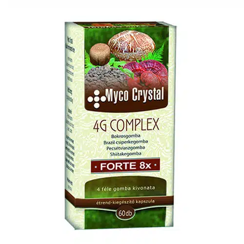 Myco Crystal 4G Complex Forte kapszula - 60db 1 Myco Crystal 4G Complex Forte kapszula - 60db