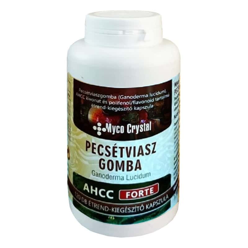 Myco Crystal AHCC Forte Pecsétviaszgomba kapszula - 120db 1 Myco Crystal AHCC Forte Pecsétviaszgomba kapszula - 120db