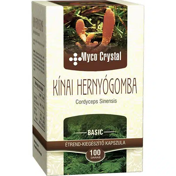 Myco Crystal Kínai hernyógomba - Cordyceps gyógygomba - 100 db 1 Myco Crystal Kínai hernyógomba – Cordyceps gyógygomba – 100 db