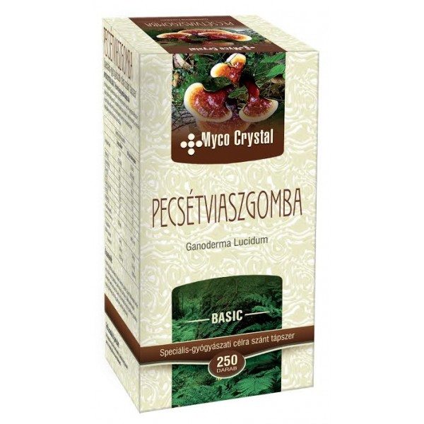 Myco Crystal Pecsétviaszgomba gyógygomba - 250 db 1 Myco Crystal Pecsétviaszgomba gyógygomba – 250 db kapszula