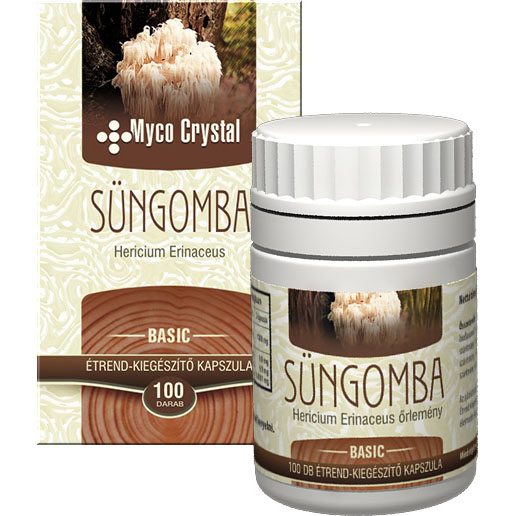 Myco Crystal Süngomba kapszula - 100db 1 Myco Crystal Süngomba kapszula – 100db