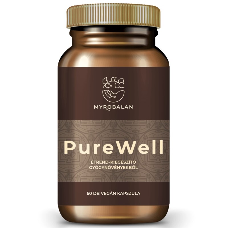 Myrobalan PureWell béltisztító kapszula - 60db 1 Myrobalan PureWell béltisztító kapszula - 60db