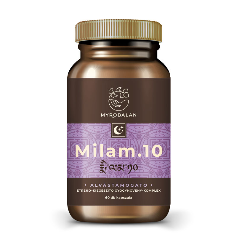 Myrobalan Milam.10 - pihentető alvás kapszula - 60db 1 Myrobalan Milam.10 - pihentető alvás kapszula - 60db