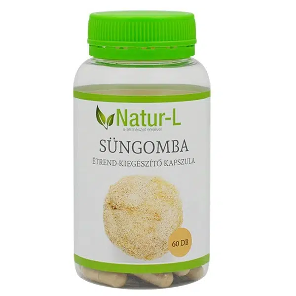 Natur-L Süngomba kapszula - 60db 1 Natur-L Süngomba kapszula - 60db