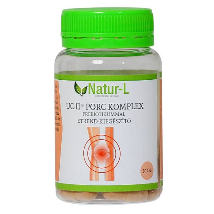Natur-L UC-II Porc komplex prebiotikummal - 30db 1 Natur-L UC-II Porc komplex prebiotikummal - 30db