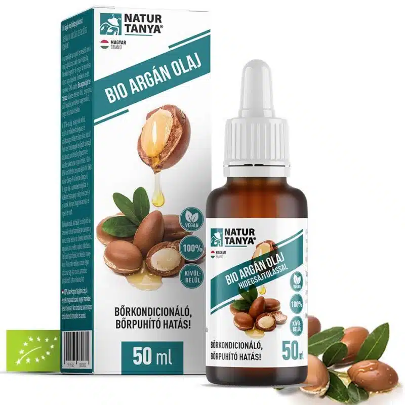 Natur Tanya Bio Argánolaj - 50ml 1 Natur Tanya BIO 100%-os Argán olaj - külsőleg - belsőleg - 50ml