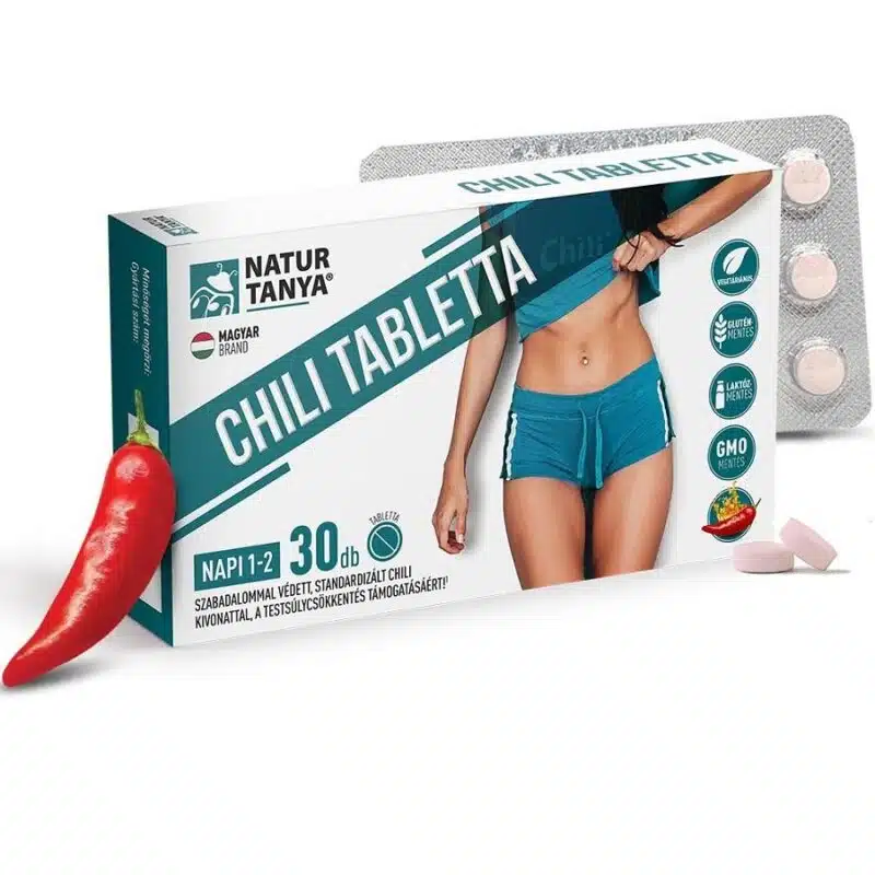 Natur Tanya Chili tabletta - 30db 1 Natur Tanya Chilliburner zsírégető tabletta - 30db