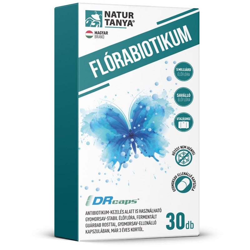 Natur Tanya Flórabiotikum kapszula - 30db 1 Natur Tanya Flórabiotikum kapszula - 30db