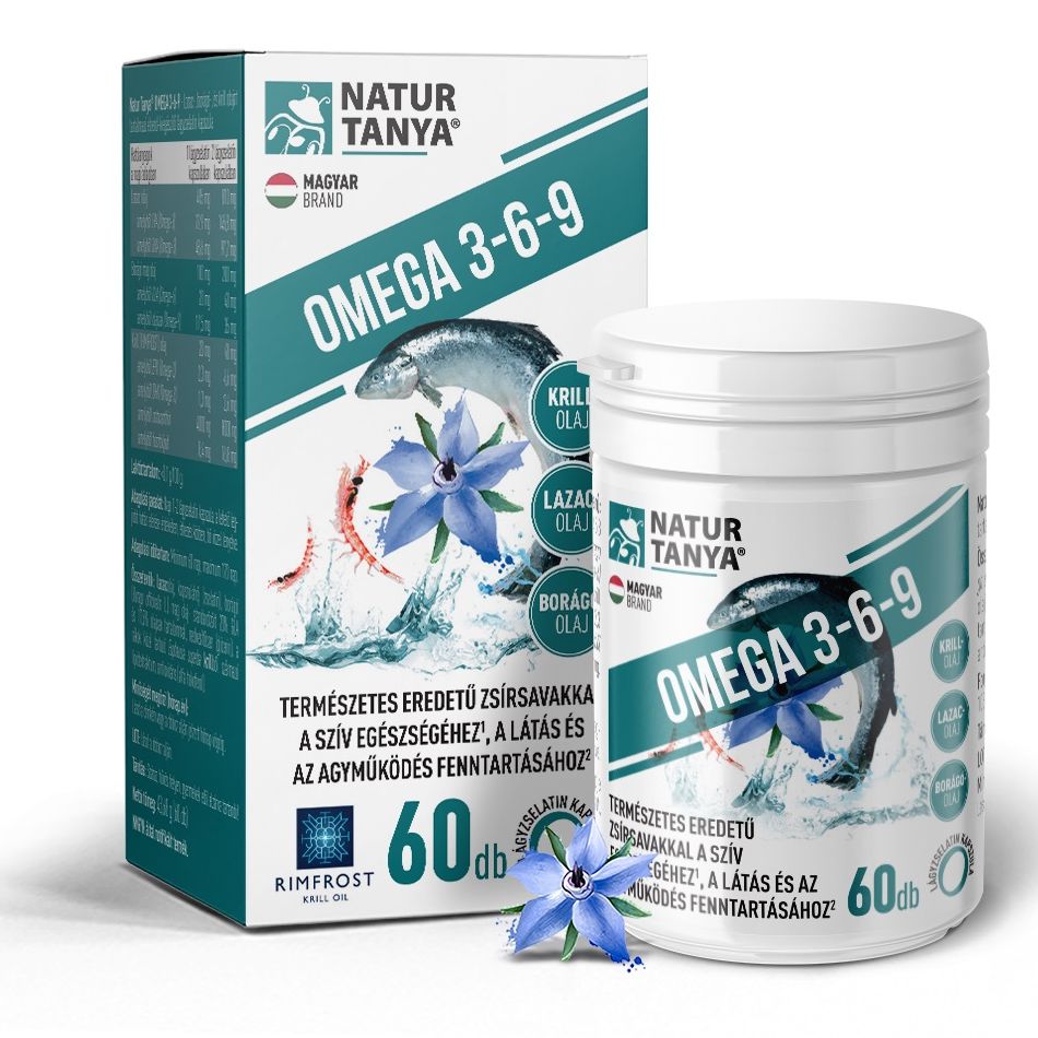 Natur Tanya Omega 3-6-9 kapszula - 60db 4 Natur Tanya Omega 3-6-9 kapszula - 60db - Image 4