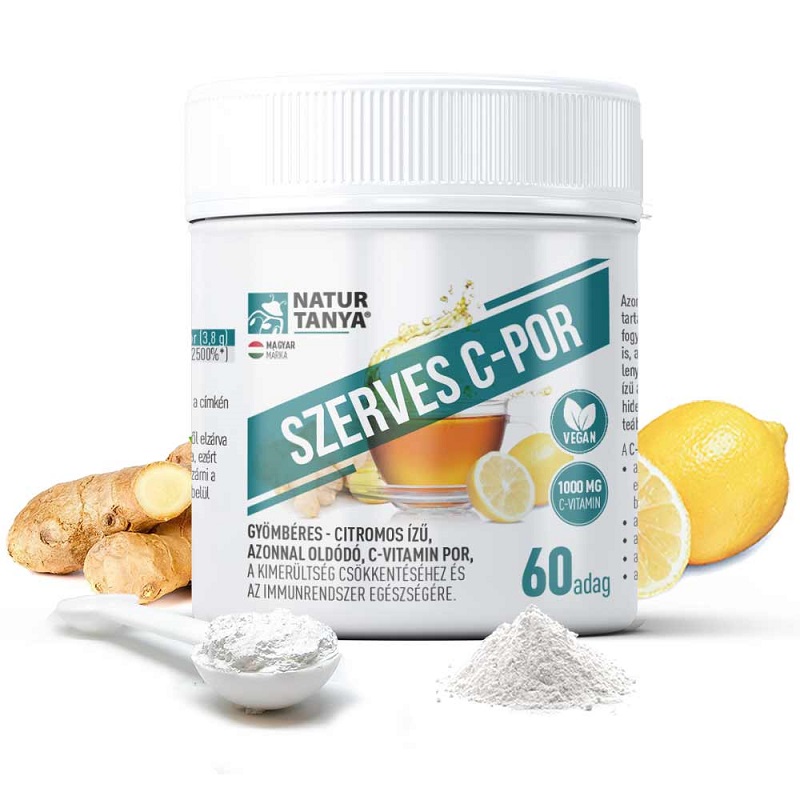 Natur Tanya Szerves C-por - 114g 1 Natur Tanya Szerves C-vitamin por citromos 60 adag - 114g