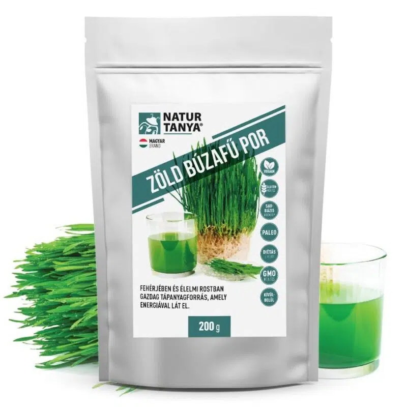 Natur Tanya Zöld Búzafű por - 200g 1 NaturTanya Zöld Búzafű por