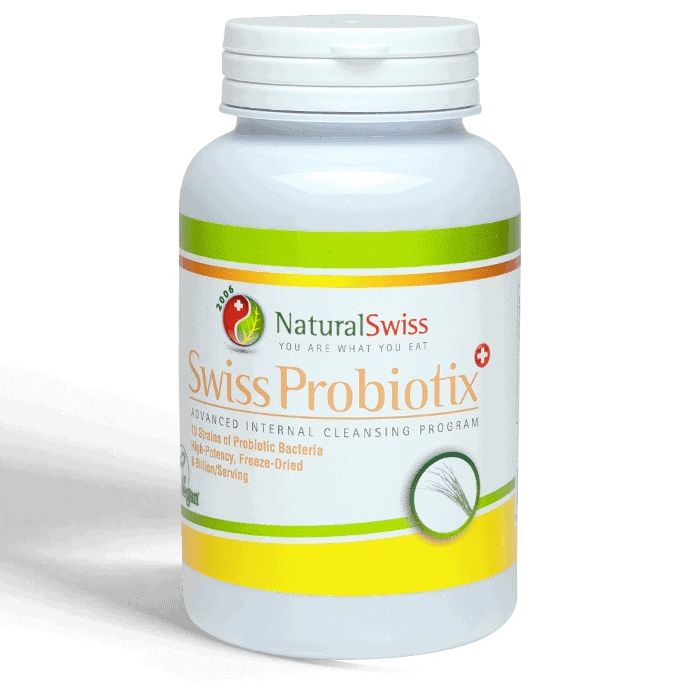 Natural Swiss Probiotix - probiotikus étrend-kiegészítő kapszula - 60db 1 Natural Swiss Probiotix - probiotikus étrend-kiegészítő kapszula - 60db