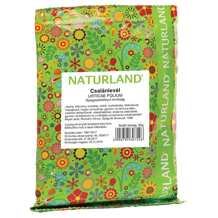 Naturland Csalánlevél tea - 50g 1 Naturland Csalánlevél tea - 50g