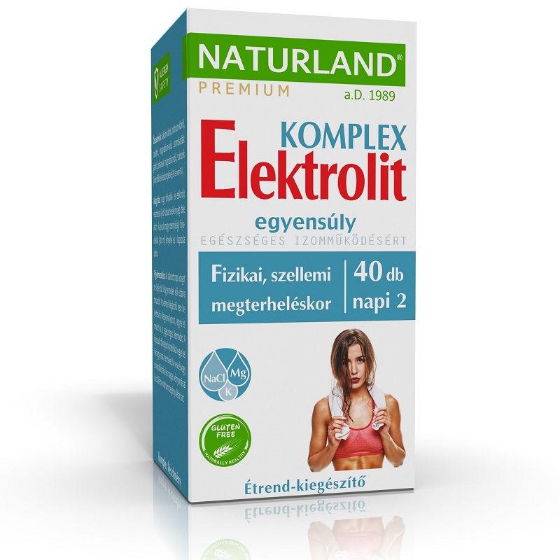 Naturland Elektrolit egyensúly kapszula - 40db 1 Naturland Elektrolit egyensúly kapszula - 40db