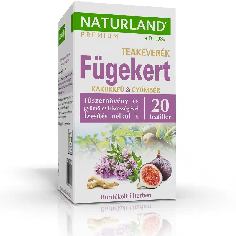Naturland Fügekert teakeverék - 20 filter 1 Naturland Fügekert teakeverék - 20 filter