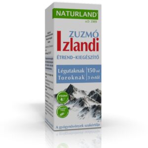 Naturland Izlandi zuzmó folyékony étrend-kiegészítő - 150ml