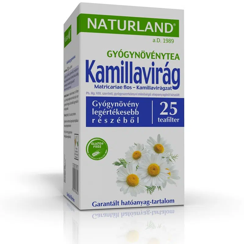 Naturland kamilla tea - 25 filter 1 Naturland kamilla tea - 25 filter