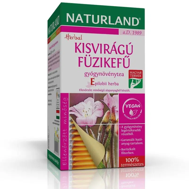 Naturland kisvirágú füzike tea - 25 filter 1 Naturland kisvirágú füzike tea - 25 filter