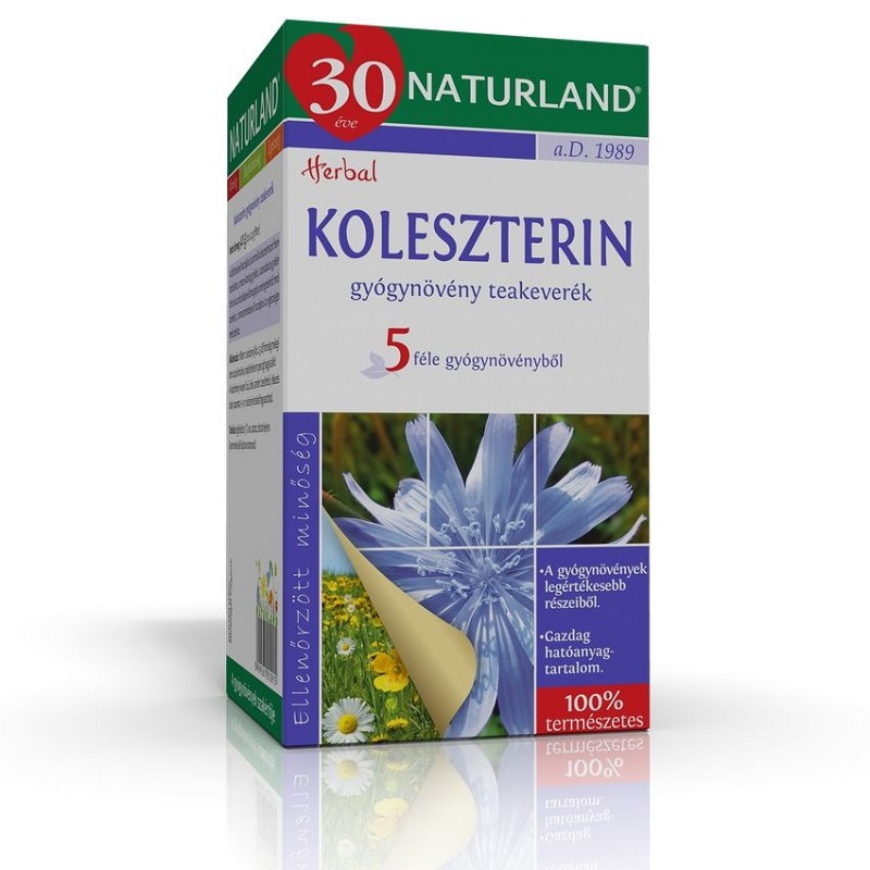 Naturland Koleszterin tea - 20 filter 1 Naturland Koleszterin tea - 20 filter