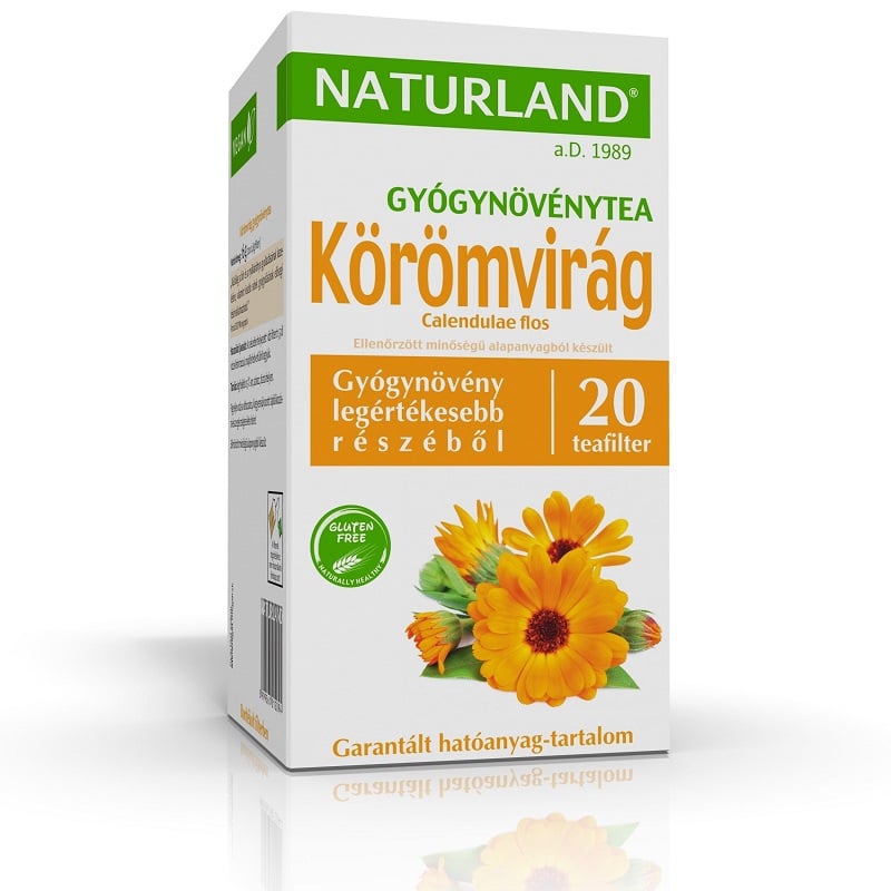 Naturland Körömvirág tea - 20 filter 1 Naturland Körömvirág tea - 20 filter