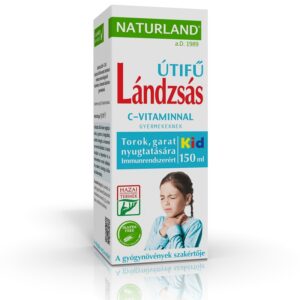 Naturland Lándzsás útifű szirup gyerekeknek - 150ml