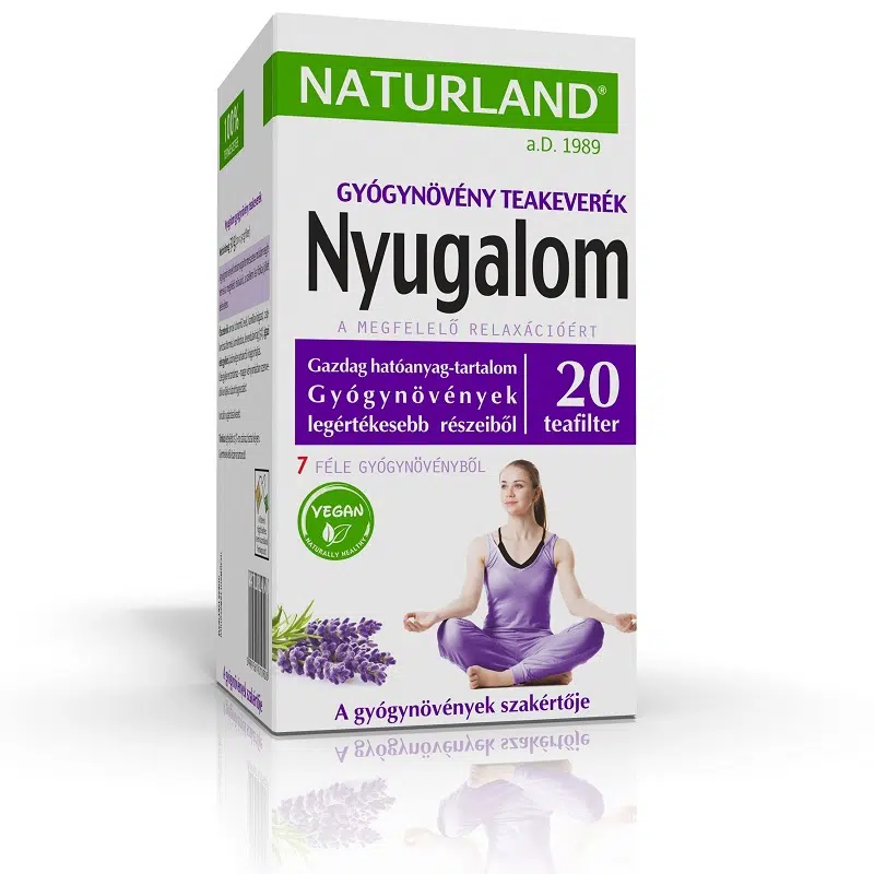 Naturland Nyugalom teakeverék - 20 filter 1 Naturland Nyugalom teakeverék - 20 filter
