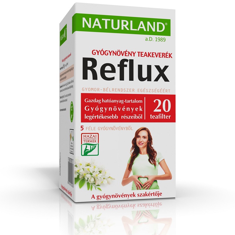 Naturland Reflux tea - 20 filter 1 Naturland Reflux tea - 20 filter