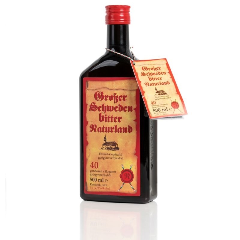 Naturland Svédcsepp 40 gyógynövény - 500ml 1 Naturland Svédcsepp 40 gyógynövény - 500ml