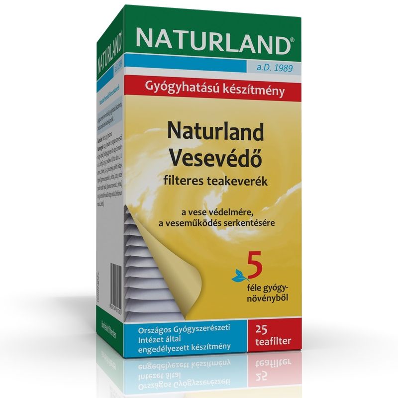 Naturland Vesevédő teakeverék - 25 filter 1 Naturland Vesevédő teakeverék - 25 filter