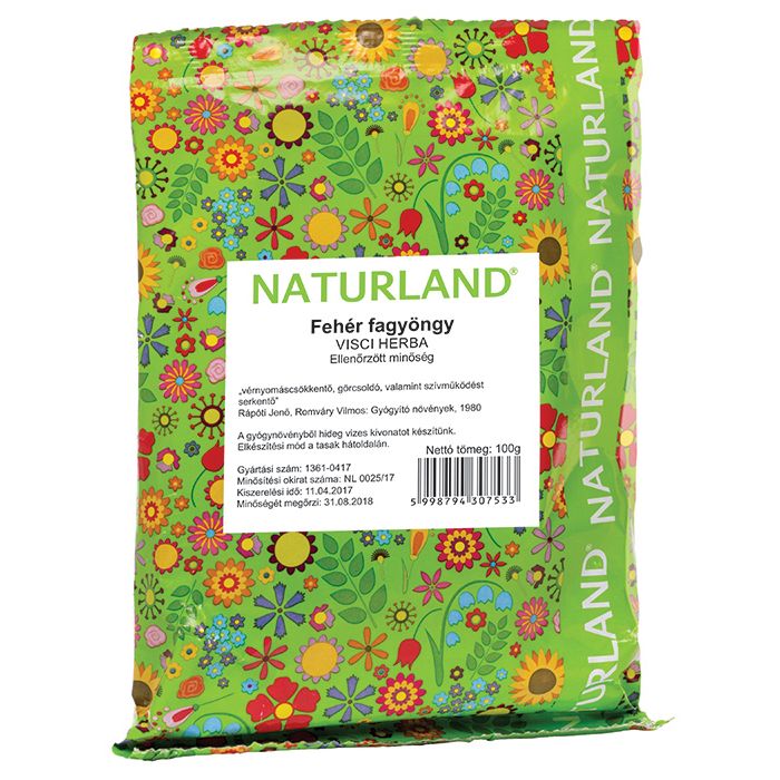 Naturland fehér fagyöngy tea szálas - 100g 1 Naturland fehér fagyöngy tea szálas - 100g
