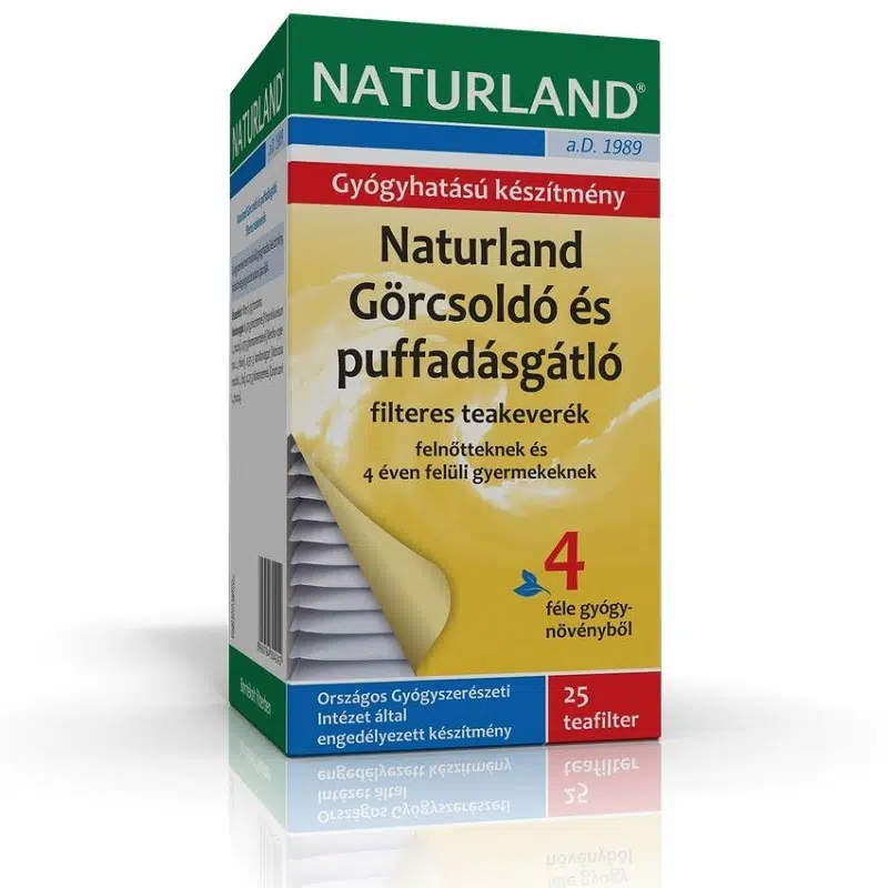 Naturland görcsoldó tea - 25 filter 1 Naturland görcsoldó tea - 25 filter