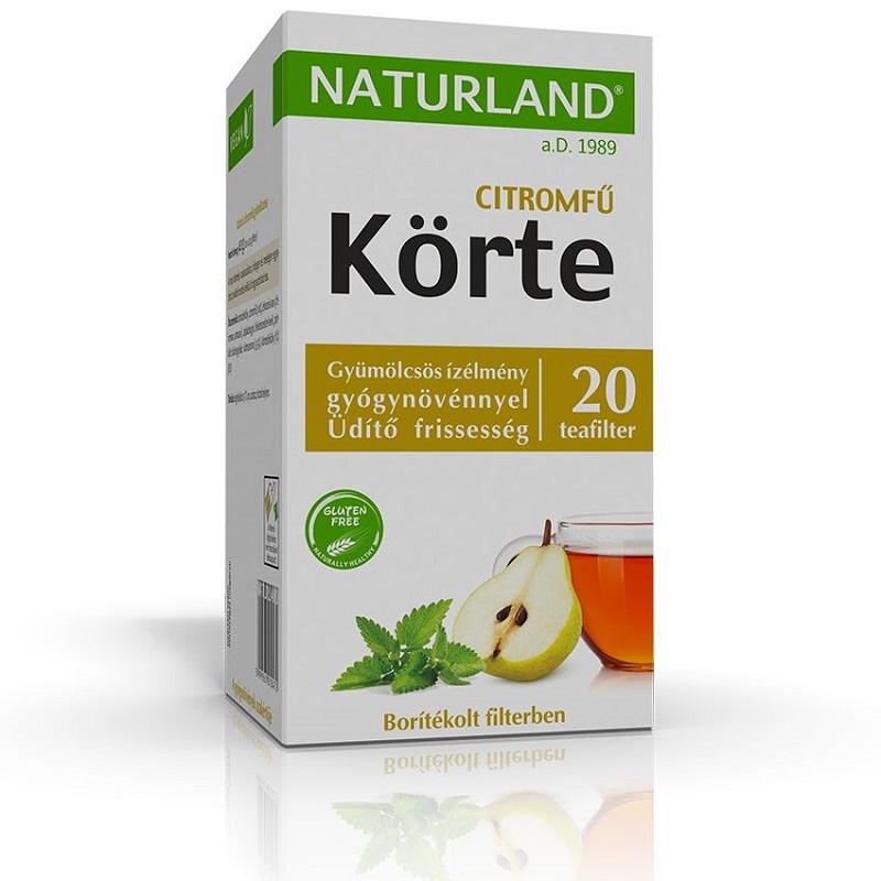 Naturland gyümölcstea körte-citromfű tea - 20 filter 1 Naturland gyümölcstea körte-citromfű tea - 20 filter