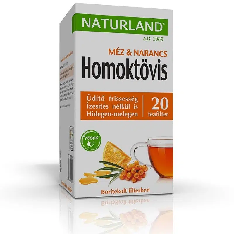 Naturland homoktövis méz-narancs tea - 20 filter 1 Naturland homoktövis méz-narancs tea - 20 filter