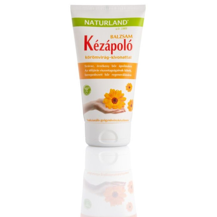 Naturland körömvirágos kézápló balzsam - 120ml 1 Naturland körömvirágos kézápló balzsam - 120ml