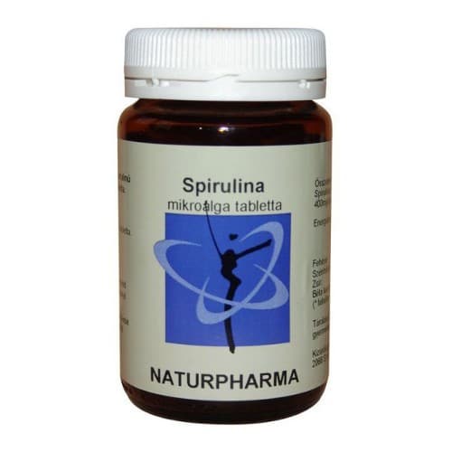 Naturpharma Spirulina alga por tabletta - 120 db 1 Naturpharma Spirulina alga por tabletta – 120 db