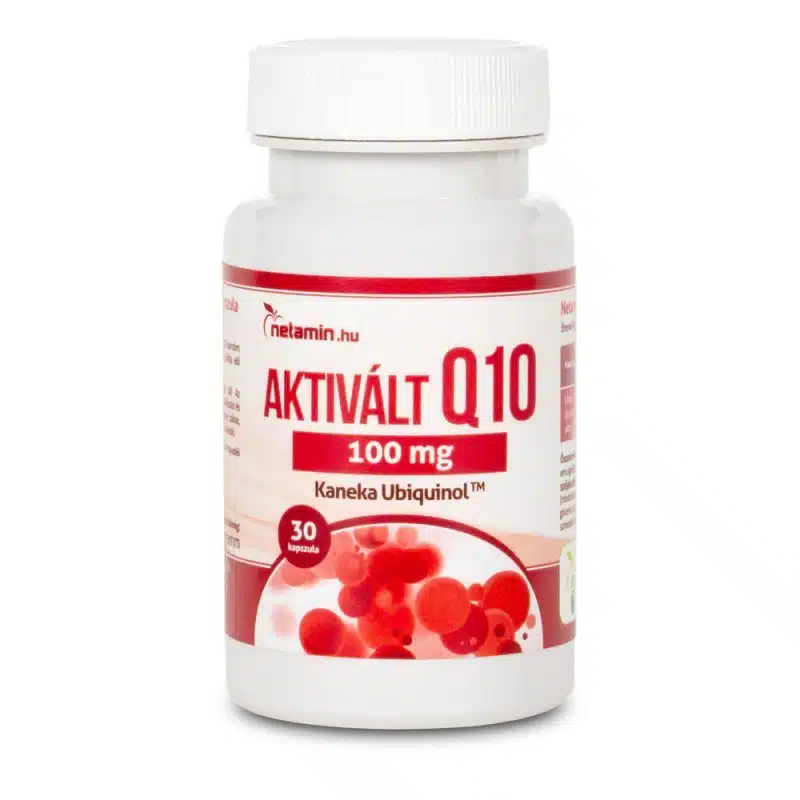 Netamin Aktivált Q10 100mg kapszula - 30db 1 Netamin Aktivált Q10 100mg kapszula - 30db