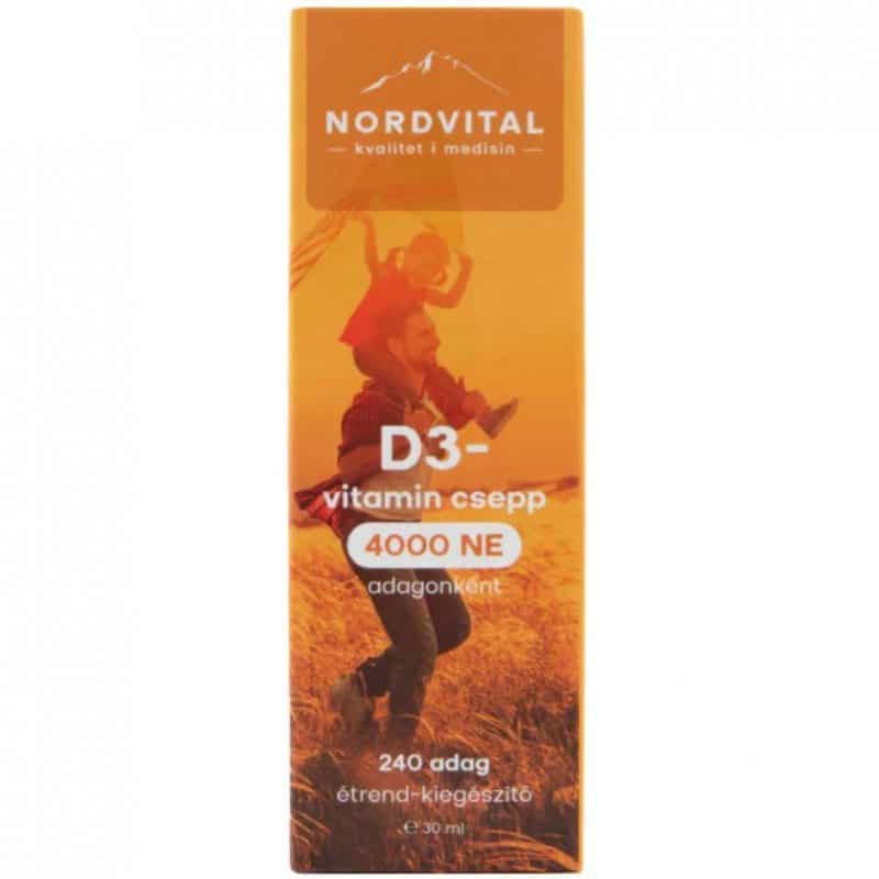 Nordvital D3-vitamin csepp - 30ml 1 Nordvital D3-vitamin csepp - 30ml