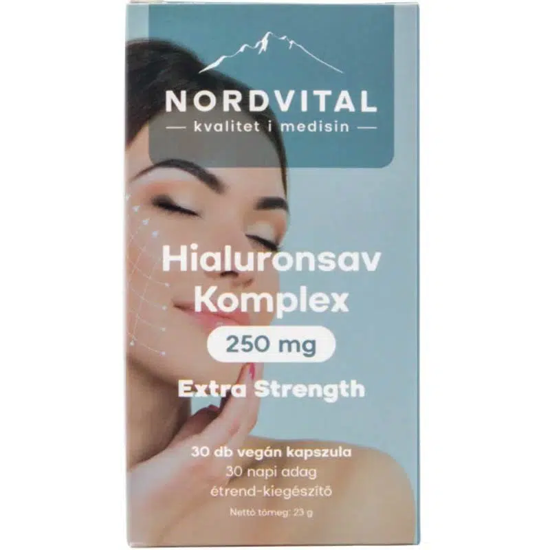 Nordvital Hialuronsav komplex kapszula - 30db 1 Nordvital Hialuronsav komplex kapszula - 30db