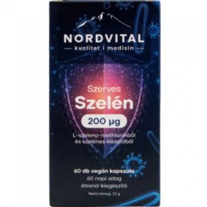 Nordvital Szerves Szelén kapszula - 60db