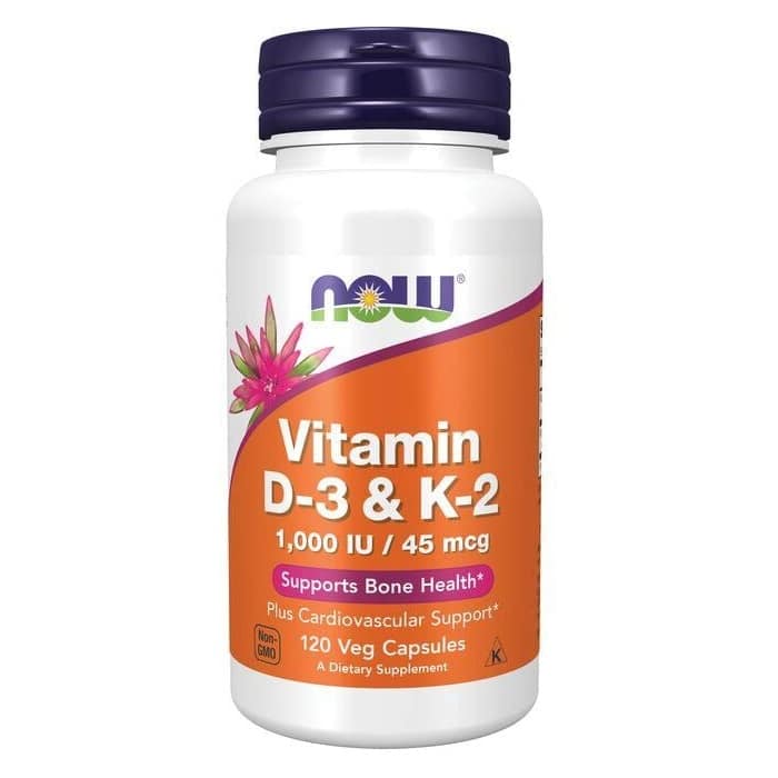 Now D3- és K2-vitamin kapszula - 120db 1 Now D3- és K2-vitamin kapszula – 120db