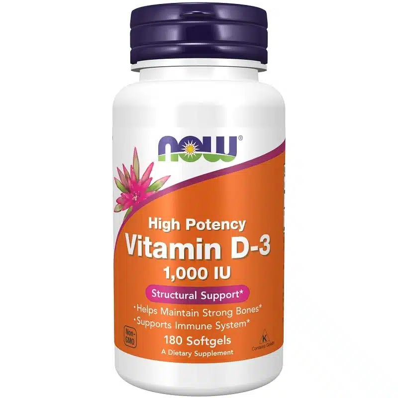 Now D3-vitamin 1000NE lágyzselatin kapszula - 180db 1 Now D3-vitamin 1000NE lágyzselatin kapszula – 180db