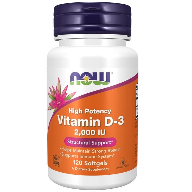 Now D3-vitamin 2000NE kapszula - 120db 1 Now D3-vitamin 2000NE kapszula - 120db
