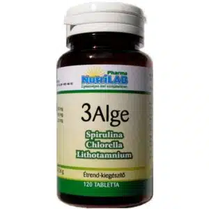 Nutrilab 3 Alge - Spirulina, Chlorella és Vörös alga kapszula - 120db